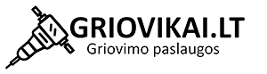 griovimo darbai